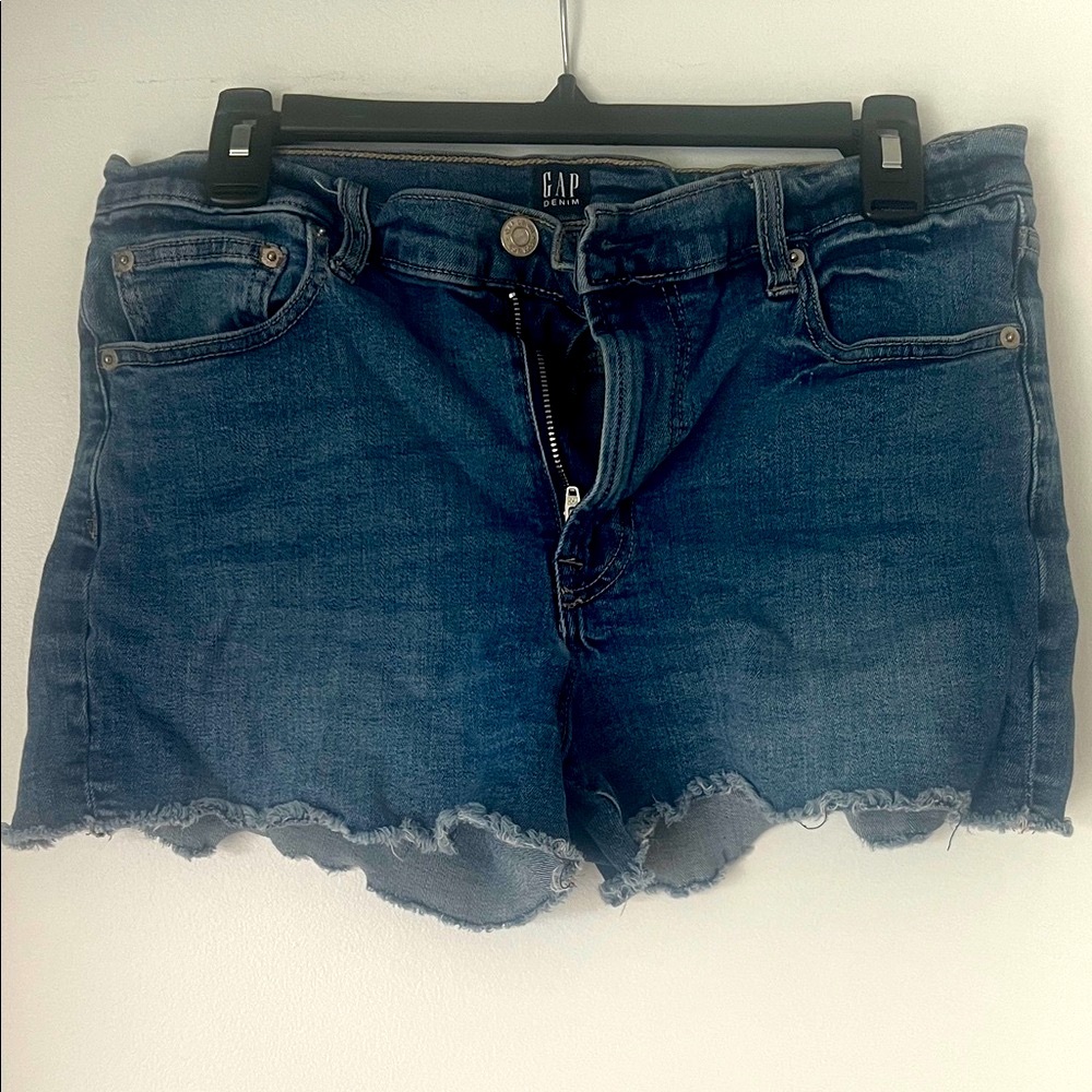 GAP Denim Jean Shorts - Dark Blue Wash
